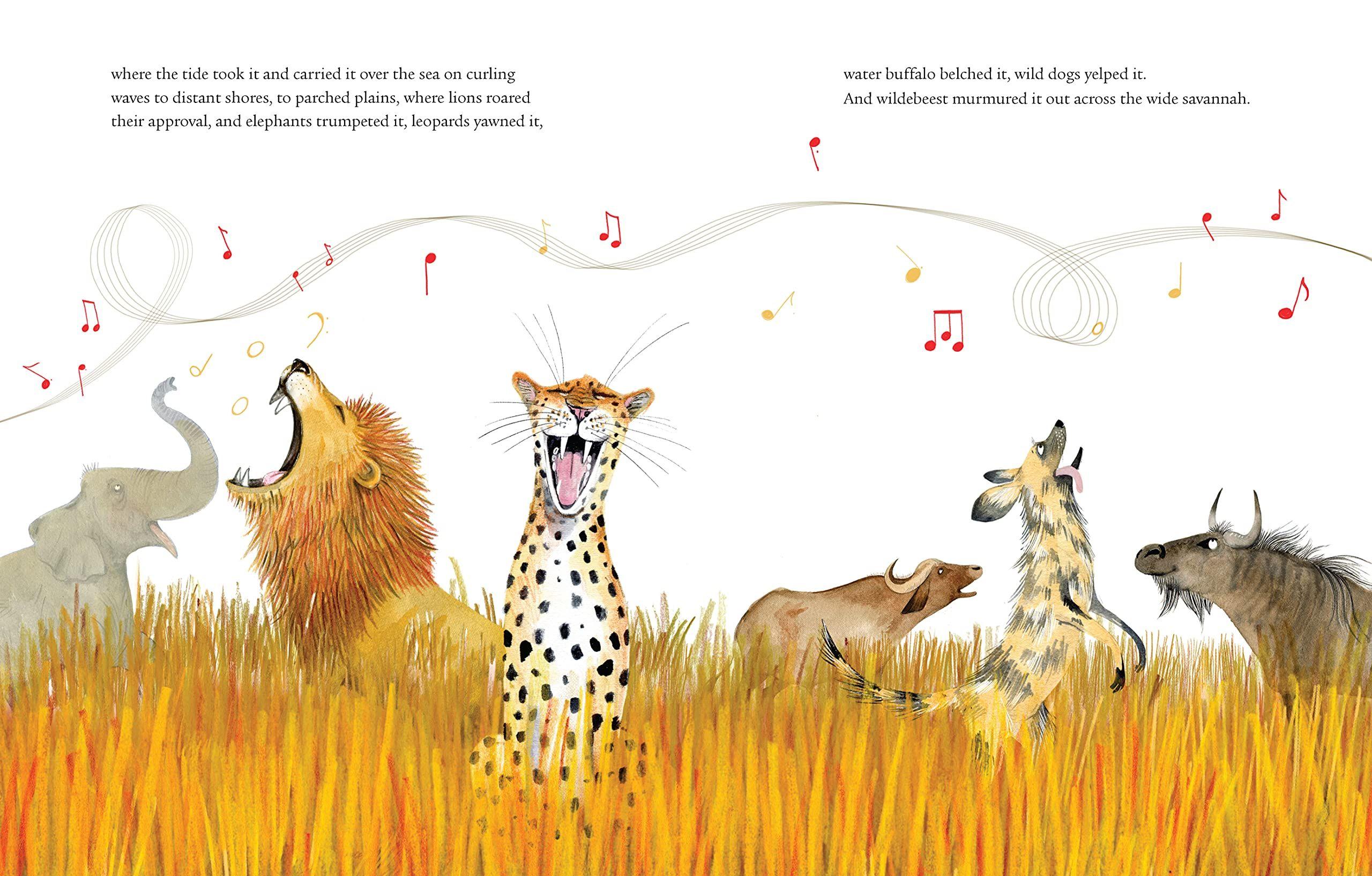 Sách - A Song of Gladness : A Story of Hope for Us and Our Pla by Michael Morpurgo EMILY GRAVETT