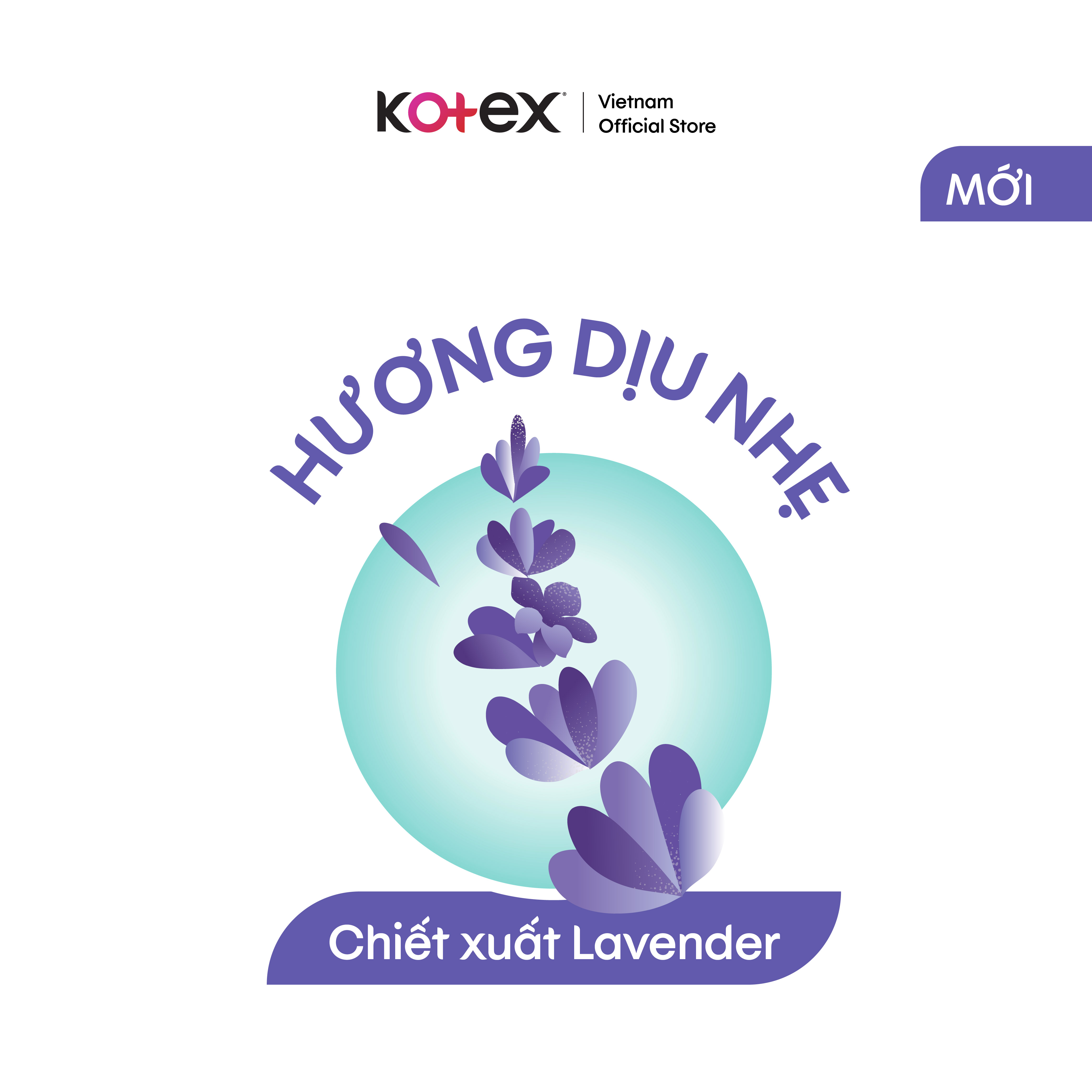 Combo 8 gói băng vệ sinh Kotex Maxcool French Spa siêu mỏng cánh 23cm (8M/gói)