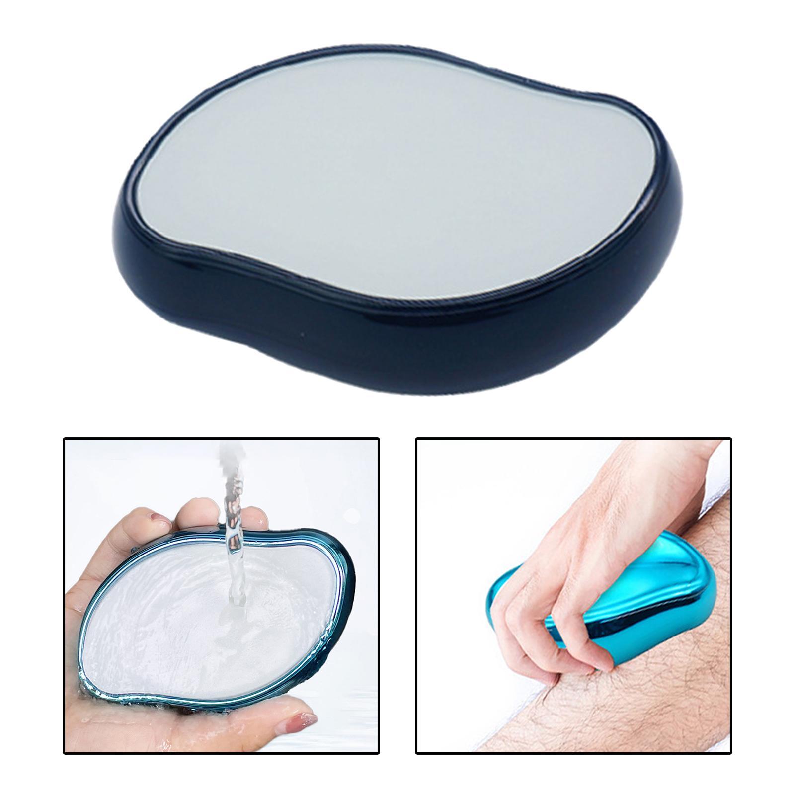 Crystal Hair Remover Eraser, Household Efficient Easy Cleaning for Armpits Back,Legs,Arms,Bikini Line & Facial