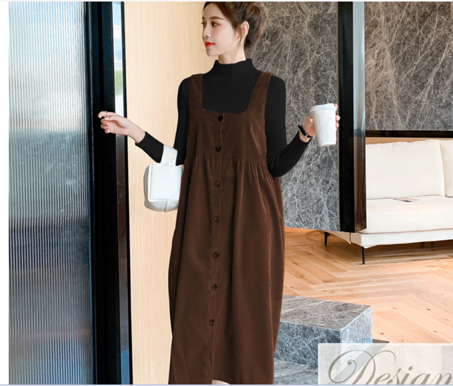 ĐẦM BẦU  VÁY BẦU CÔNG SỞ  YẾM THỜI TRANG SOCOLA MẶC ĐƯƠC 2 MĂT TRƯỚC SAU không kèm áo  thun