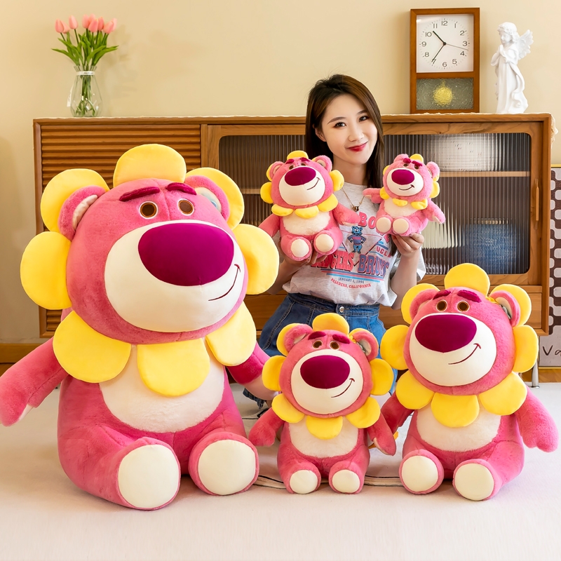 Gấu Bông Lotso Huggin Bear Mặt Hoa Cao Cấp