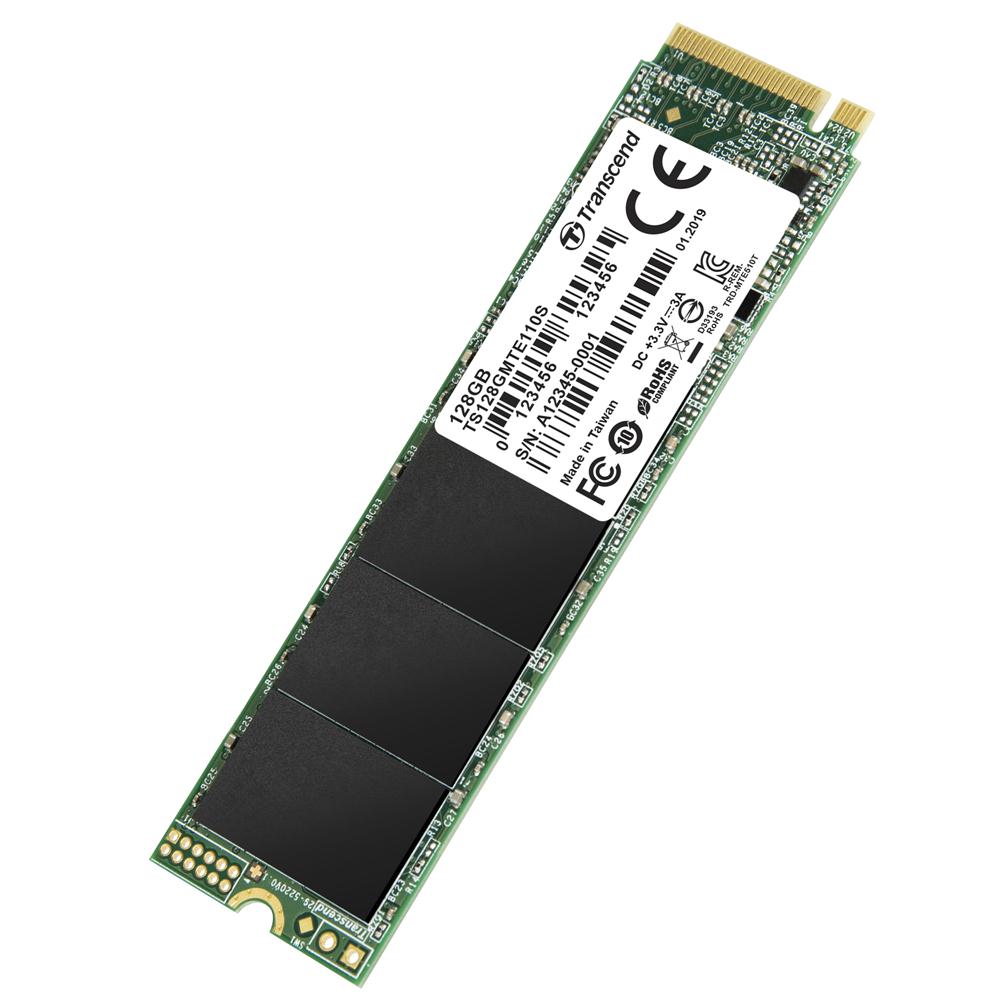 Ổ cứng gắn trong 128GB SSD110S M.2 PCIe Transcend - Hàng chính hãng