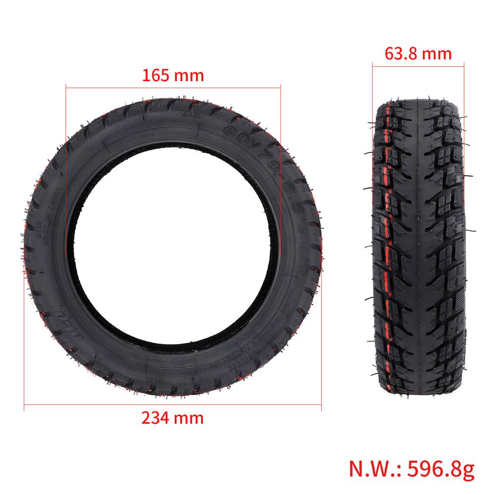 Lốp Xe Không Ruột Dành Cho Xe Máy Điện Max G30 Chống Cháy Nổ Dày Dặn Với Vòi Phun 60 / 70-6.5 Sê-Ri