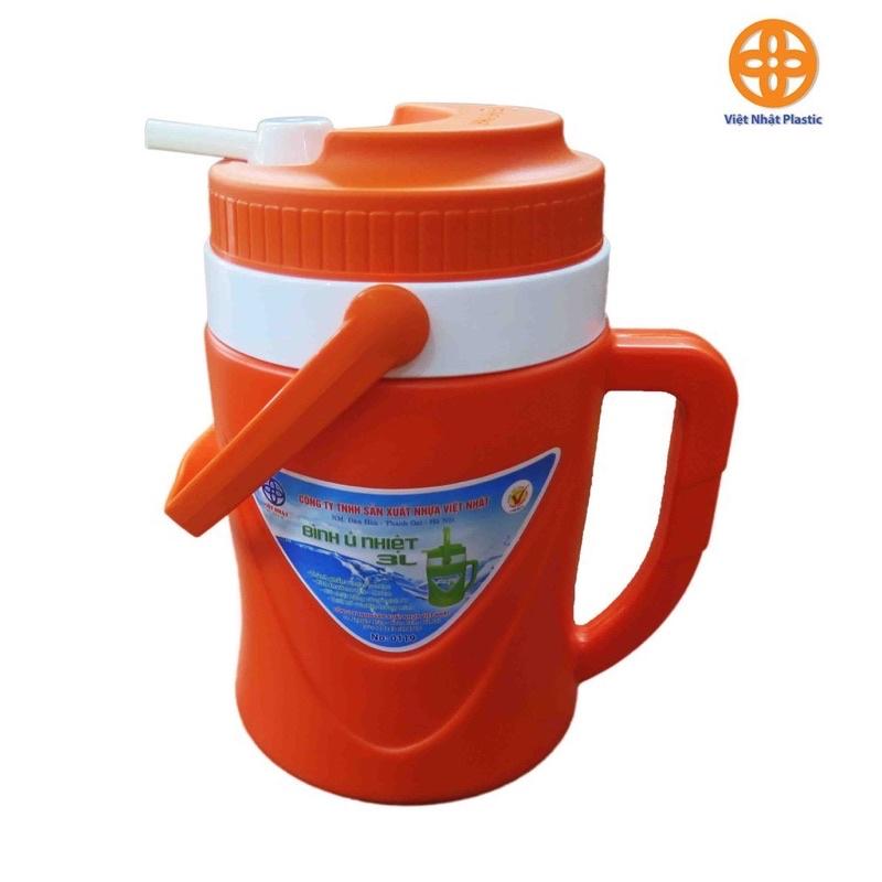 Bình giữ nóng và giữ lạnh cực lâu 3 lít Việt Nhật