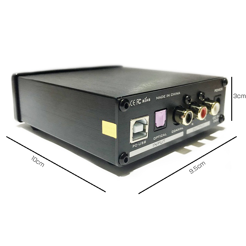 Hàng Chính Hãng - Bộ Giải Mã DAC X3 Pro - Chipset Cao Cấp ES9023 + CS8416 + NE5532 + CM108AH Hỗ Trợ Đa Dạng PC-USB Coxial Optical Đa Định Dạng Lossless, MP3, FLAC, WAV Thiết Kế Sang Trọng Thanh Trung Thực Bass Mạnh Mẽ Treble Sáng Rõ  - FX AUDIO
