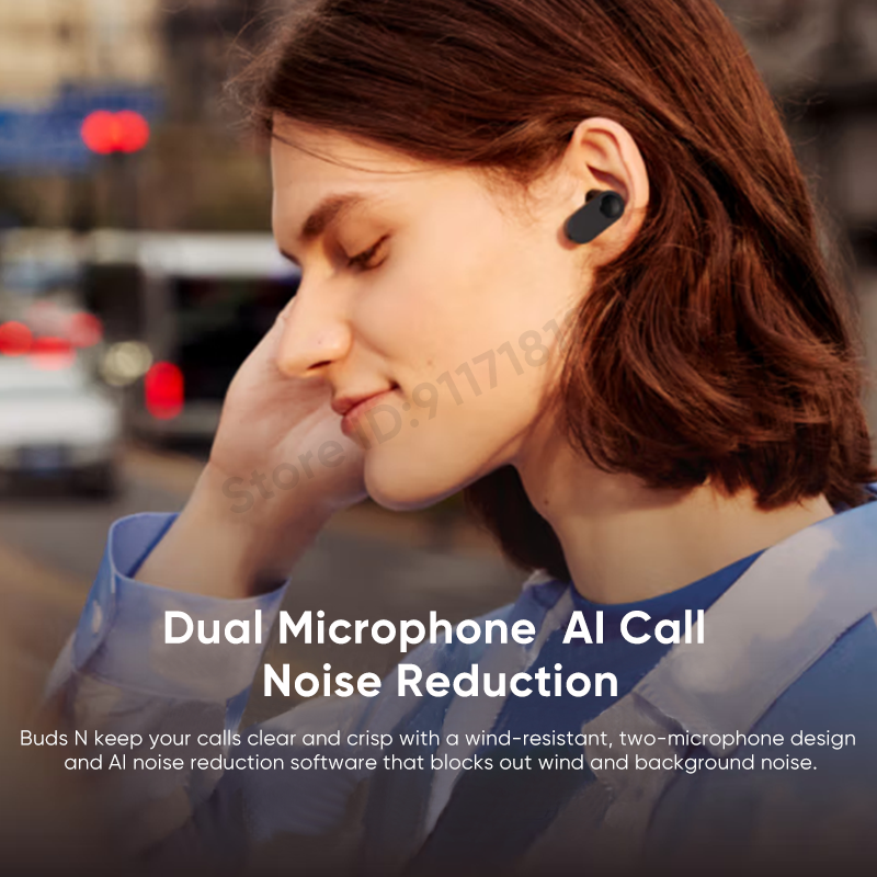 OnePlus Buds N Nord Buds TWs Tarphone Bluetooth 5.2 AI Noise DEFENING TRUE WIRELEPTY TIPTONE IP55 CHO ONEPLUS 11 10PRO Màu