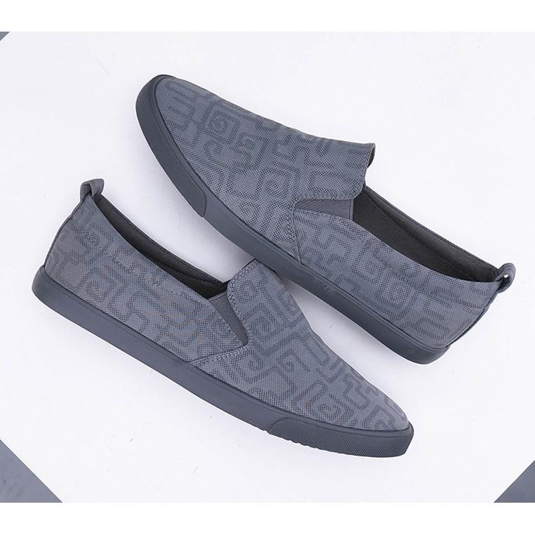 Giày lười nam - Slip on nam vải - Mã A2280X