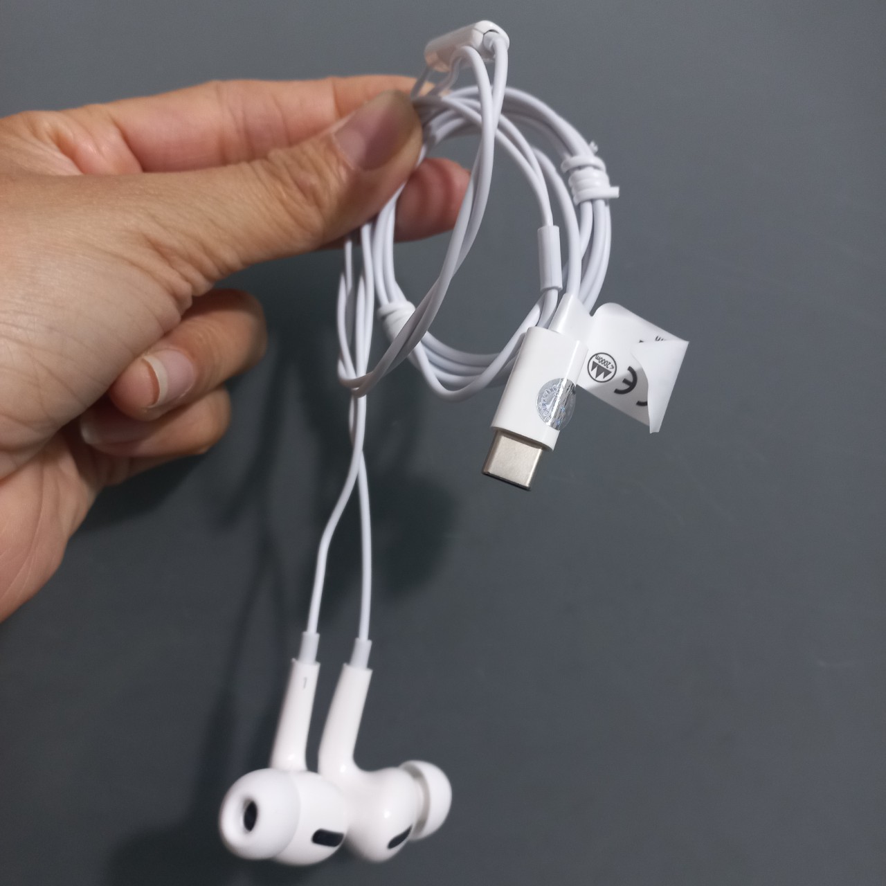 Tai nghe nhét tai jack cắm type-C có mic Baseus Encok C17 NGCR010002 - Hàng chính hãng