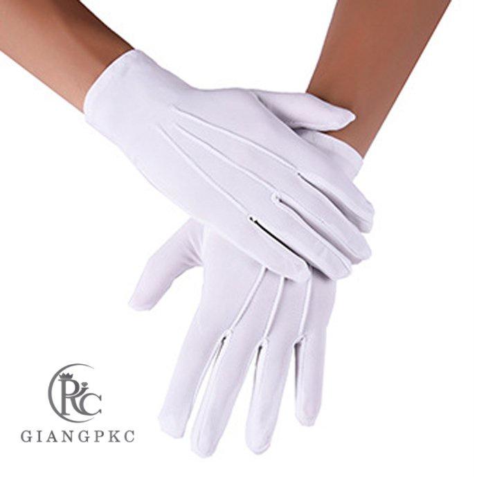 Găng tay thun nam dành cho chú rể - găng tay phù rể - găng tay quản lý
