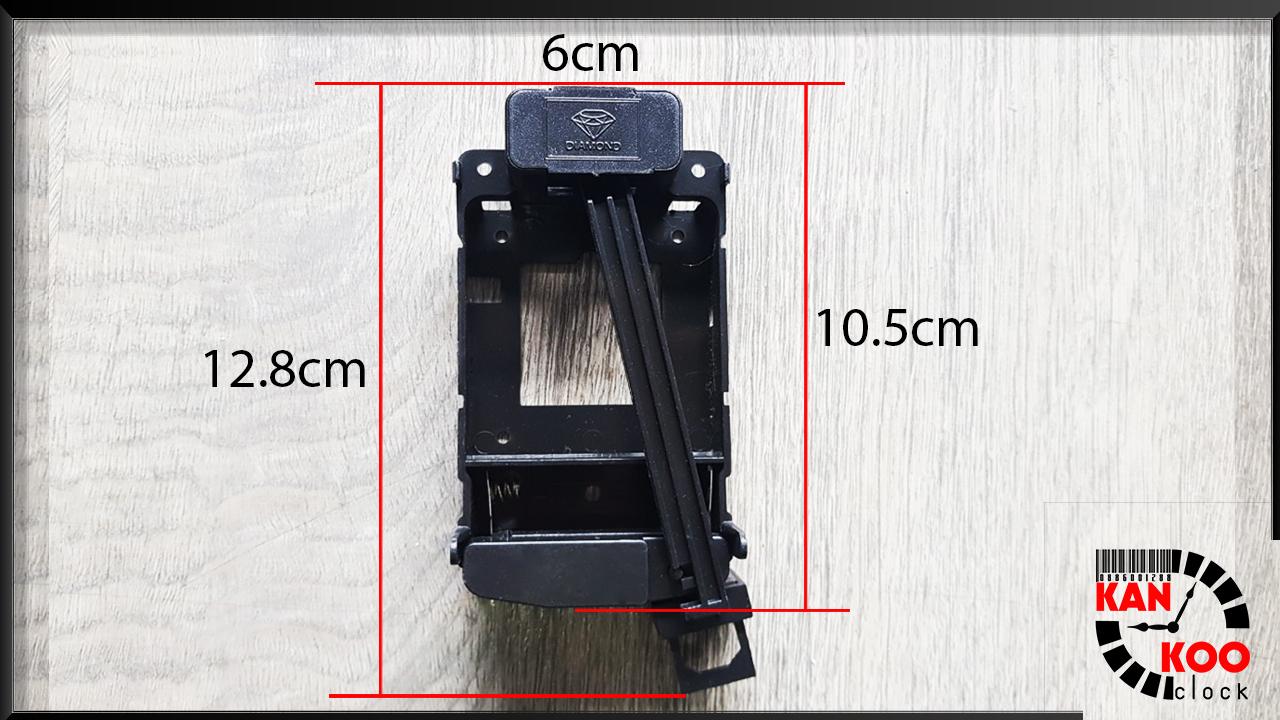 Bộ linh kiện lắp đồng hồ treo tường gỗ 04 món