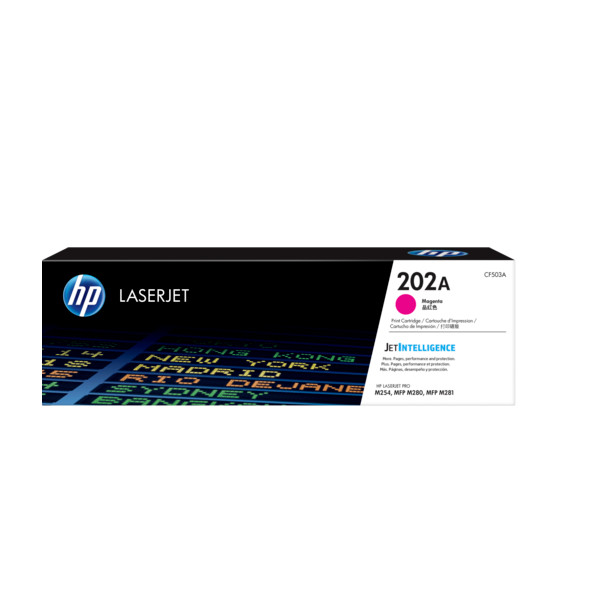 HP 202A Magenta Original LaserJet Toner Cartridge (CF503A) - Hàng Chính Hãng