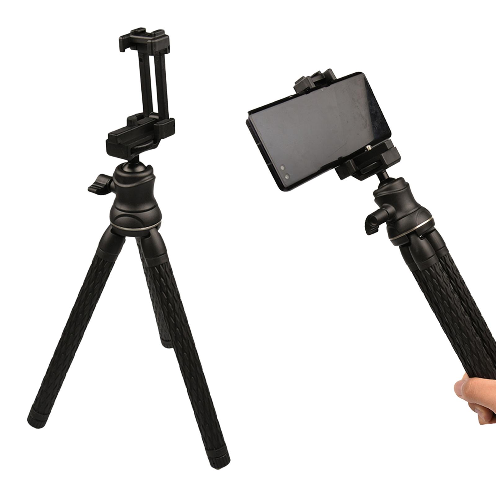 Phone Tripod Stand with Ball Head for Shooting Video Live broadcast Webcam, Professional Accessories