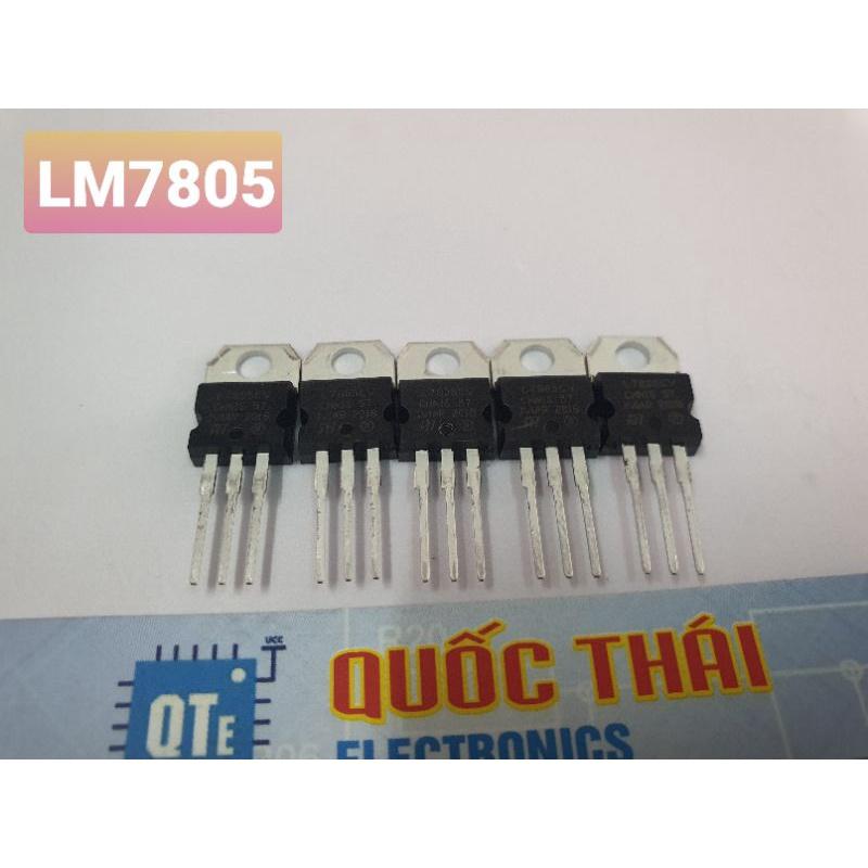 Combo 5 ic nguồn LM7805