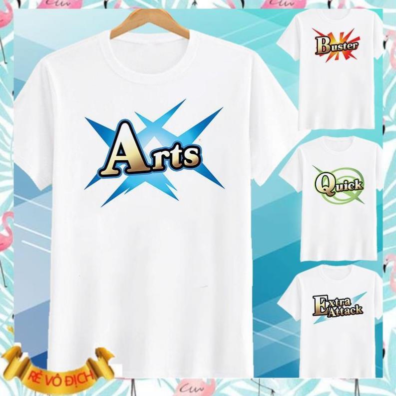 XẢ SỐC Áo thun Fate Grand Order Buster Arts Quick CODE30