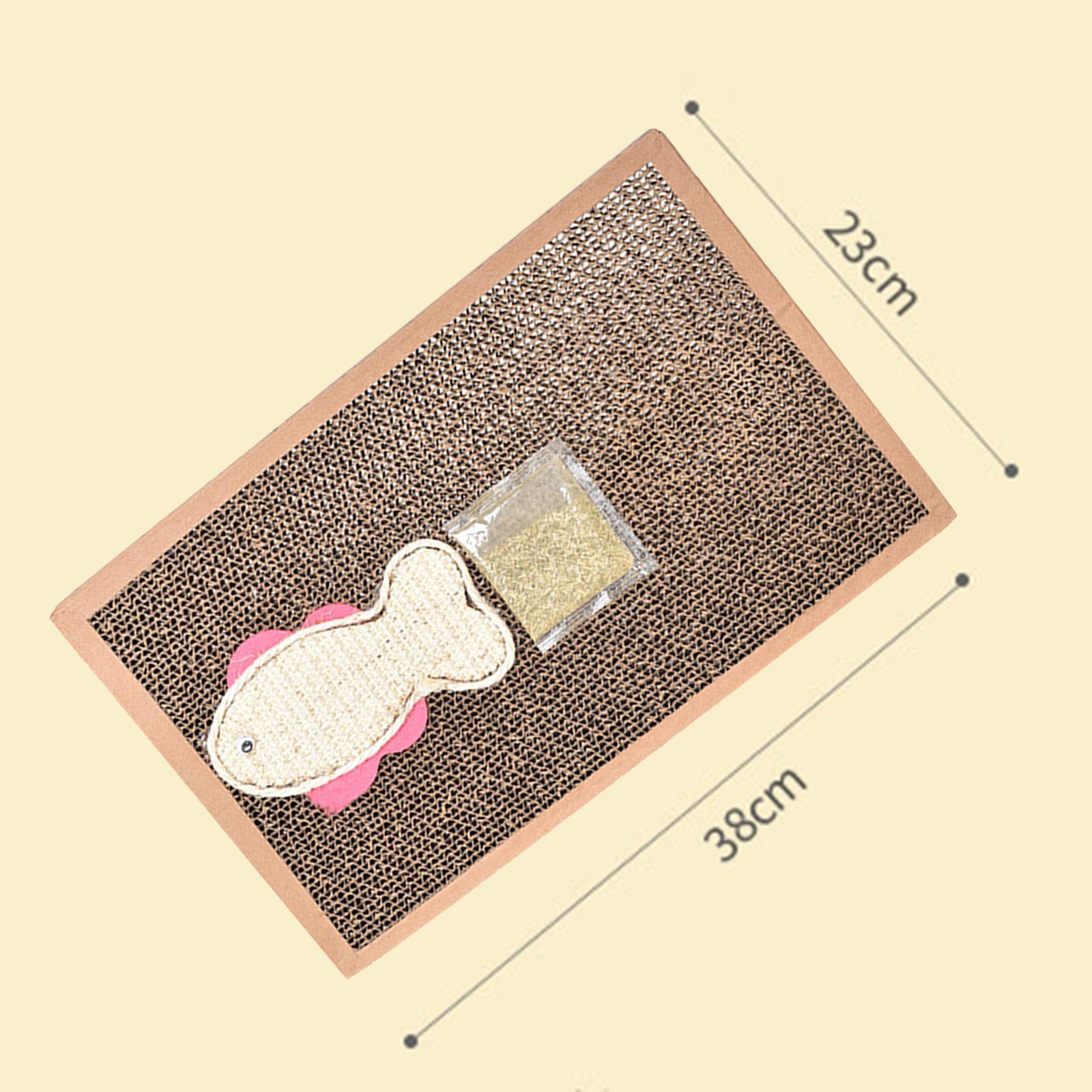 Cat Scratcher Pad Scratching Board Corrugated Cardboard Pet Supplies Kitten