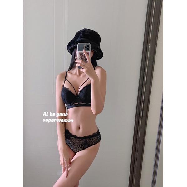 Nội Y Ren Nữ Gợi Cảm - Áo Có Gọng , Mút Đệm Dày 1.5cm Tôn Vòng 1 - Đồ Lót Quyến Rũ Sexy