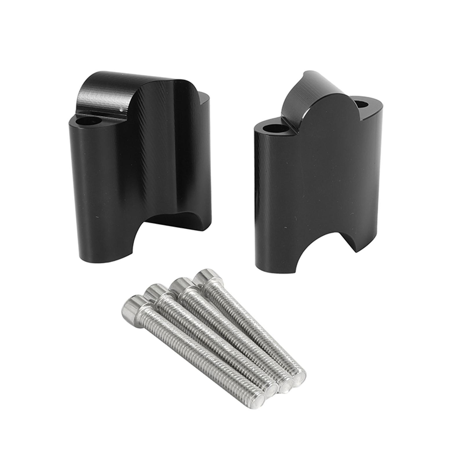 Handlebar Riser Mount Clamp XL 1200X Black