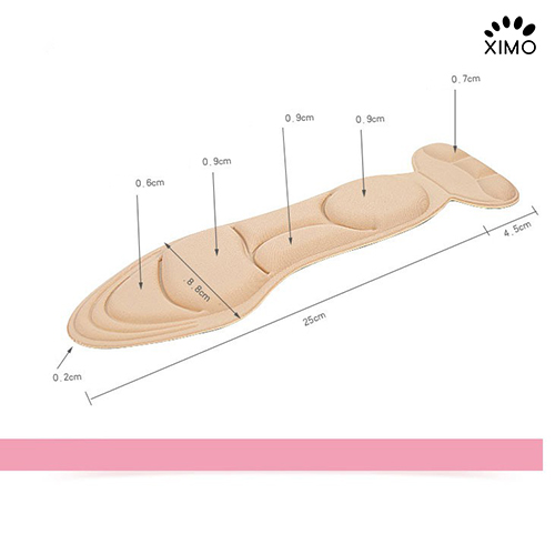 Cặp lót giày cao gót massage êm chân nguyên bàn