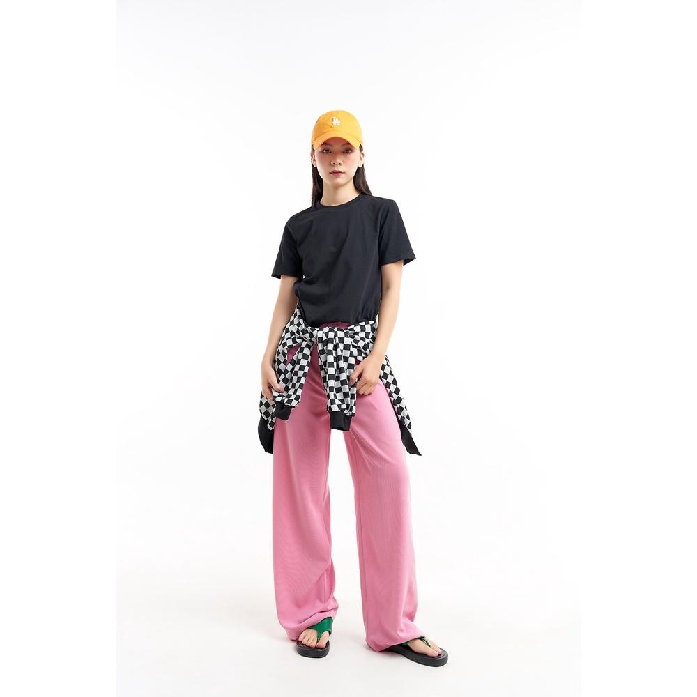 DOTTIE - Quần dài ống rộng nữ hồng Q0274