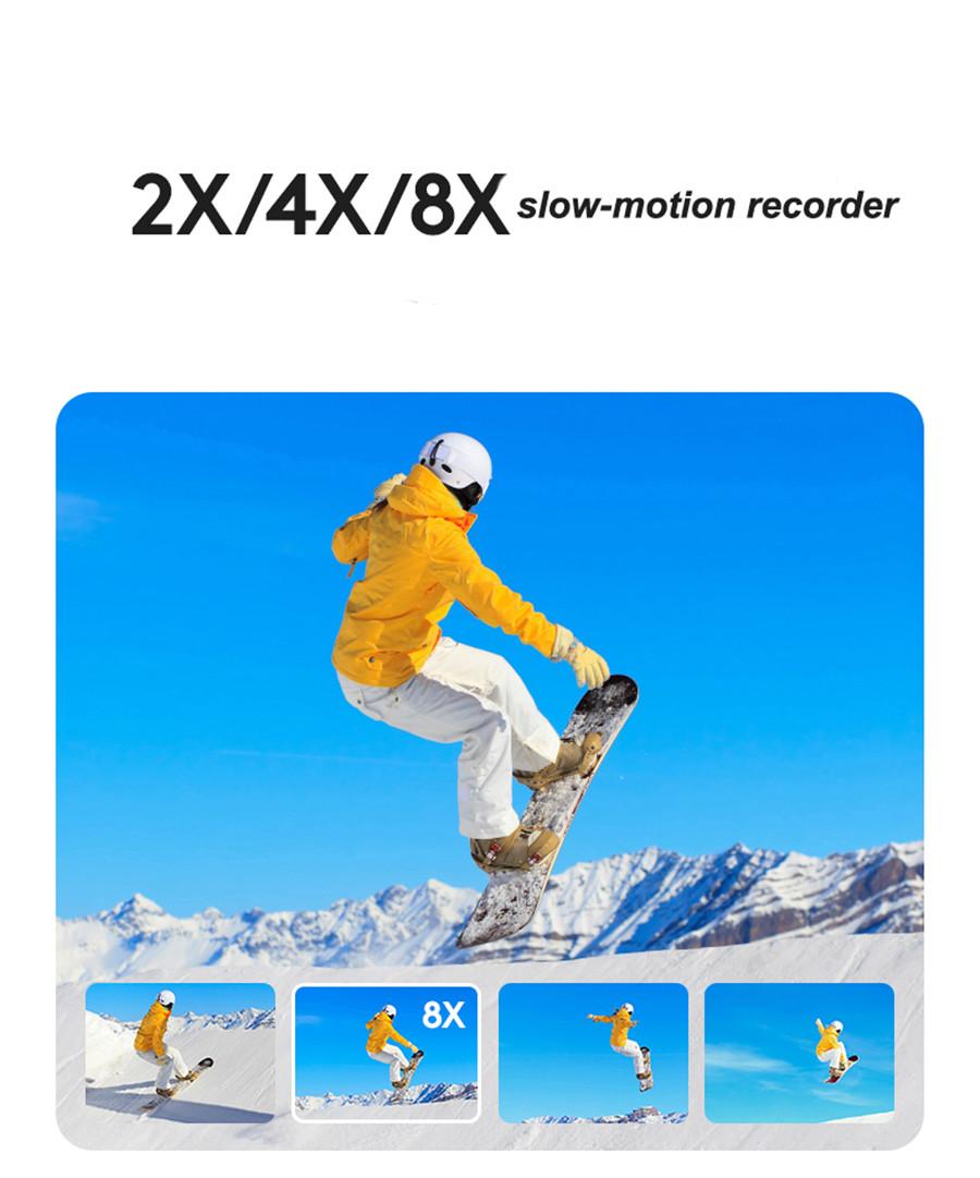 Wifi Headset 4K Camera Sport Action Camera mini wearable camera support APP wifi build-in 2200mAh battery 7 hour video recording