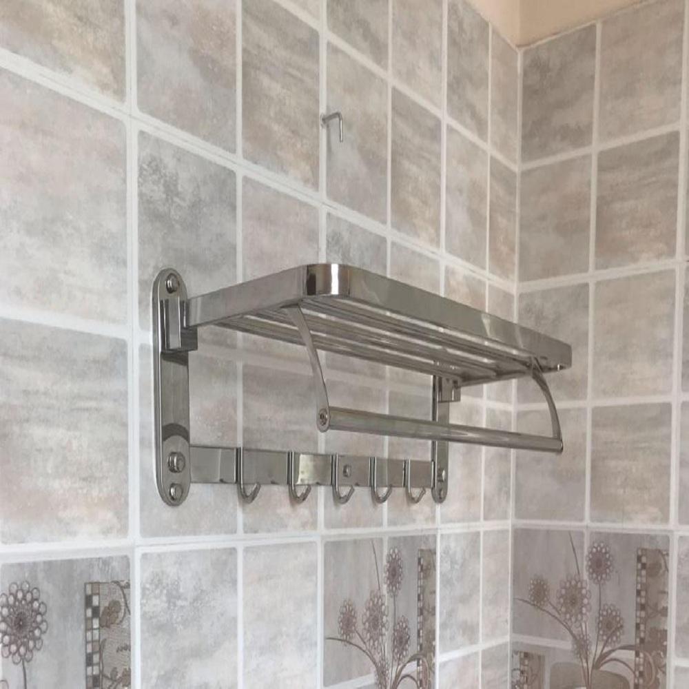 Giá Vắt Khăn Nhà Tắm Inox 304 Cao Cấp Sáng Bóng - Giá Vắt Khăn 2 Tầng Tiện Lợi - CH Hương Thị Miễn Phí Vận Chuyển