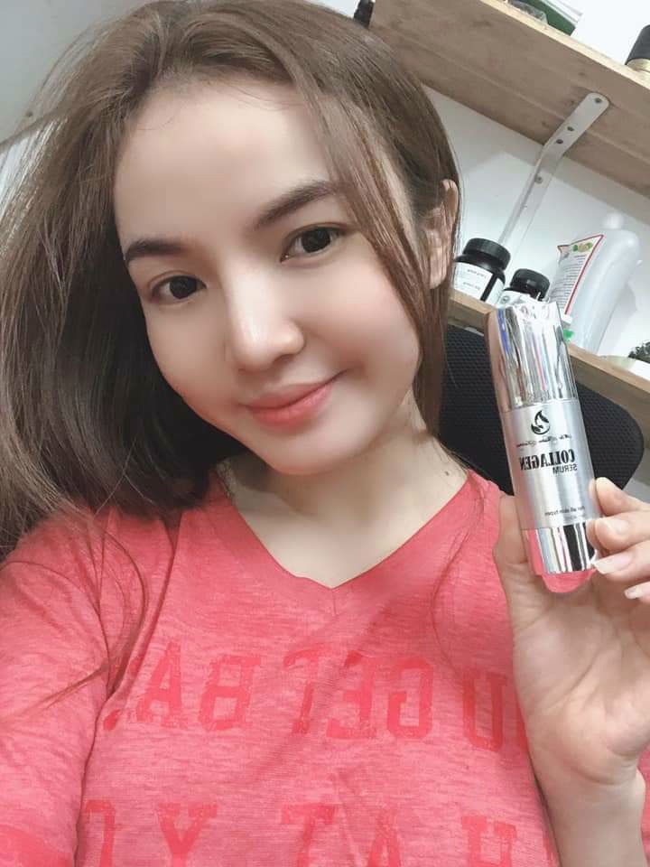 Serum Collagen Giúp Dưỡng Trắng Mịn Da - Mộc Thiên Hương