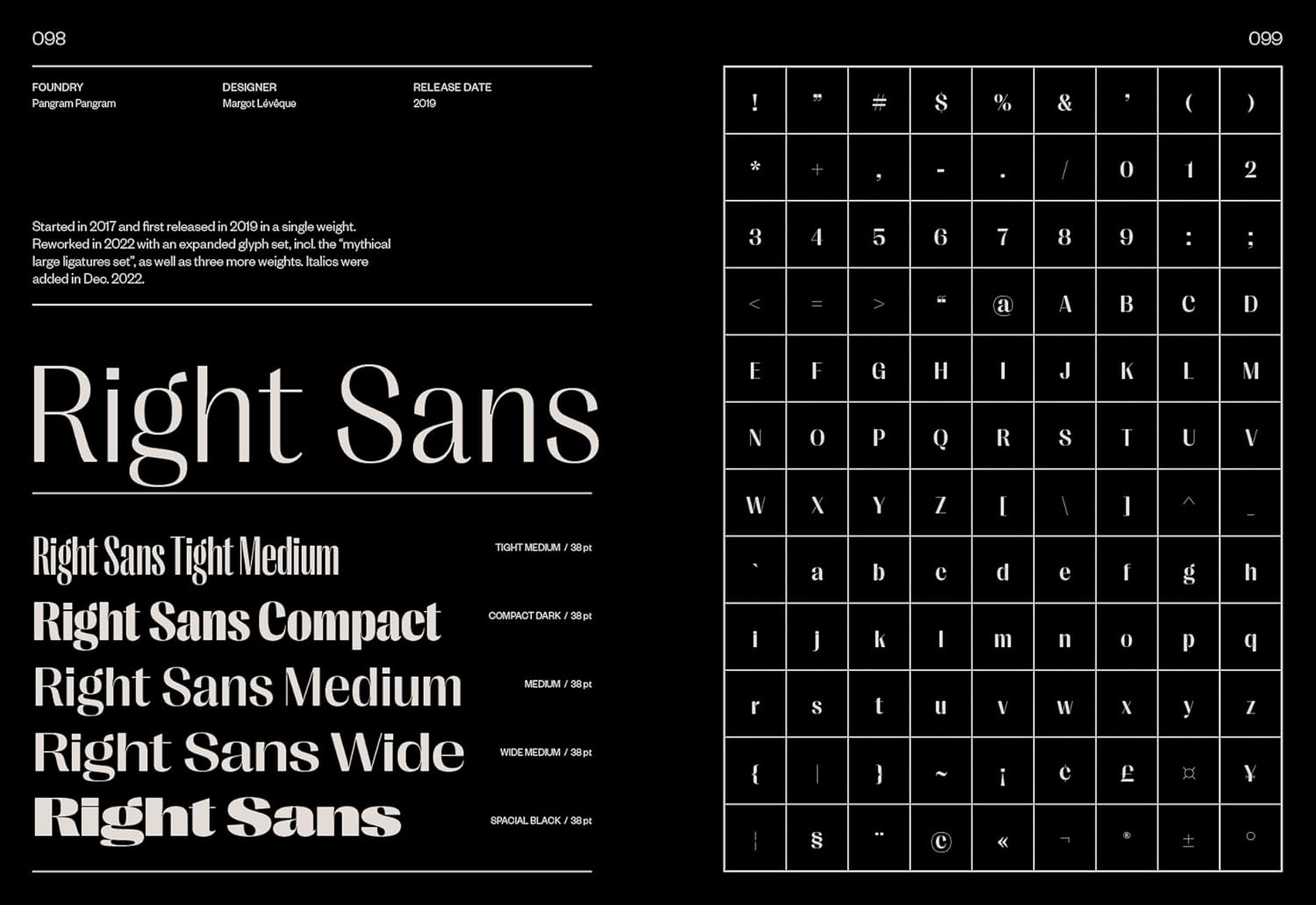 Sans In Use: A Collection Of Sans Serif Typefaces