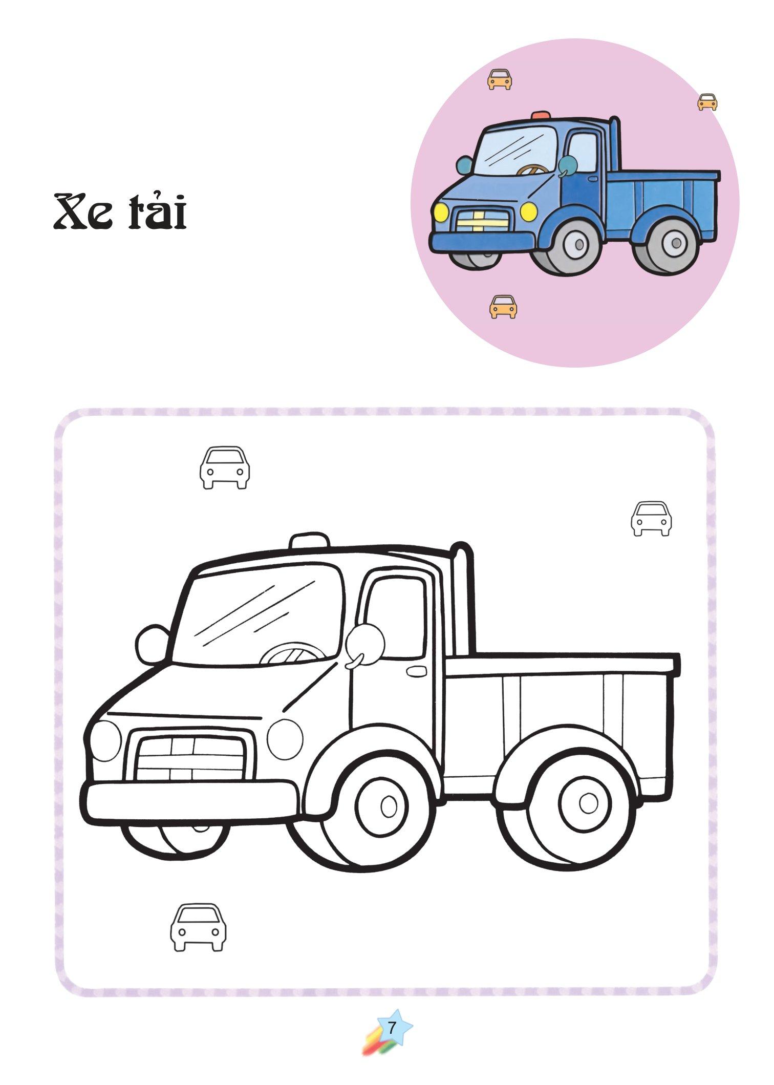 123 Nào Ta Tô Màu! - Phương Tiện Giao Thông