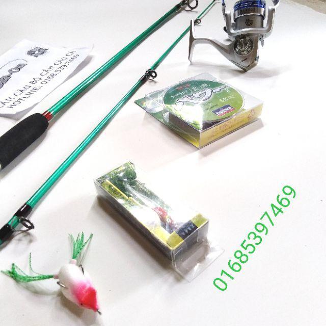 Bộ cần câu lure rê cá lóc bạo lực docaucagiangnam