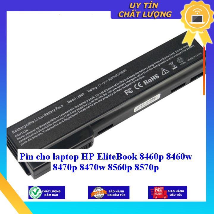 Pin cho laptop HP EliteBook 8460p 8460w 8470p 8470w 8560p 8570p - Hàng Nhập Khẩu  MIBAT337