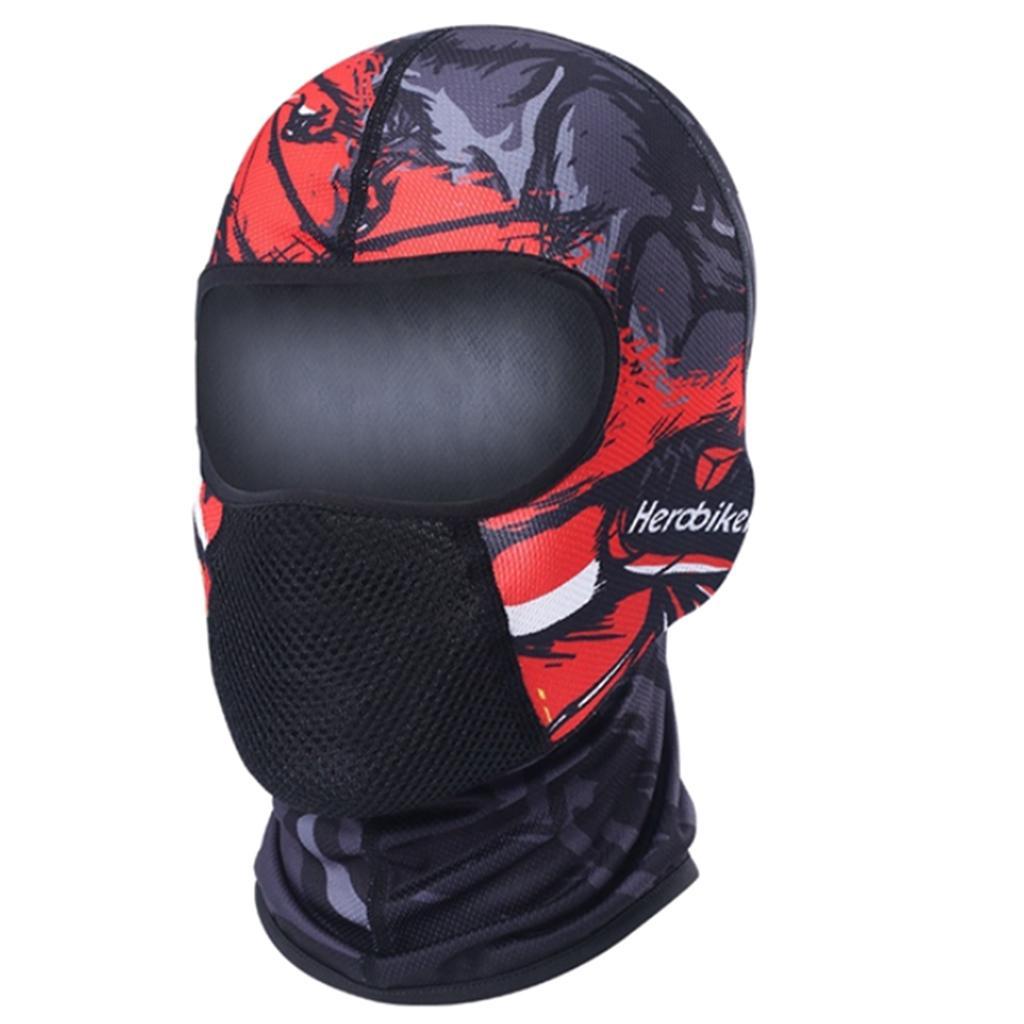 Motorcycle Bike Helmet Neck Face Mask Ski Headband COOL