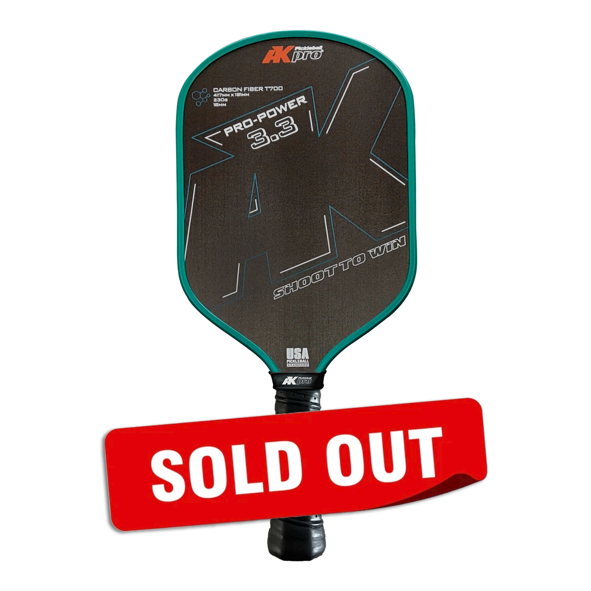 Vợt Pickleball PRO-POWER 3.3 - Carbon T700