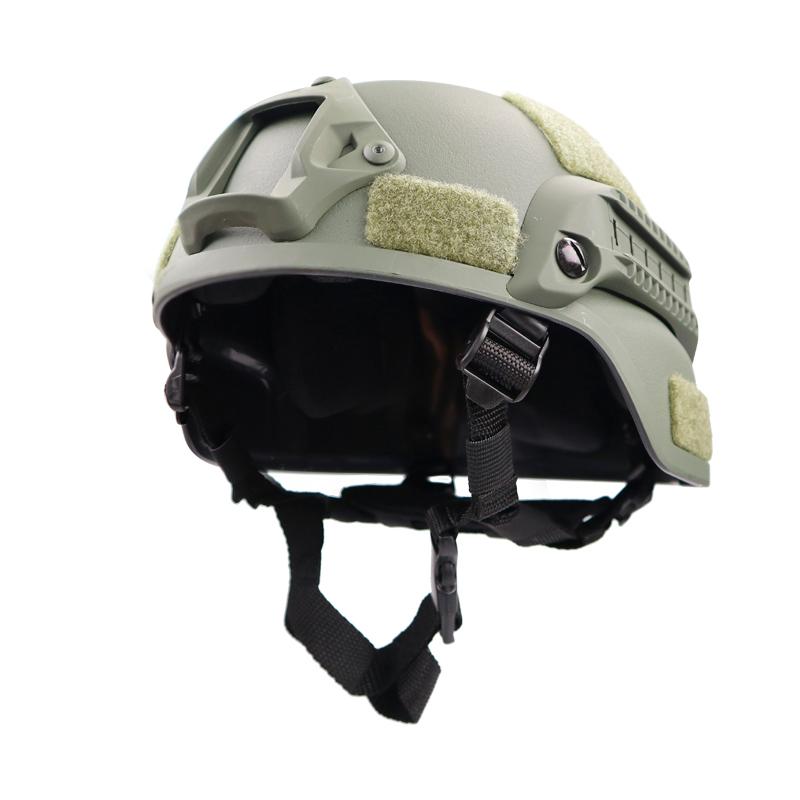 Chất Lượng Nhẹ NHANH Mũ Bảo Hiểm MICH2000 Airsoft MH Mũ Bảo Hiểm Ngoài Trời Chiến Thuật Painball CS SWAT Đi Xe Bảo Vệ Thiết Bị Color: Black