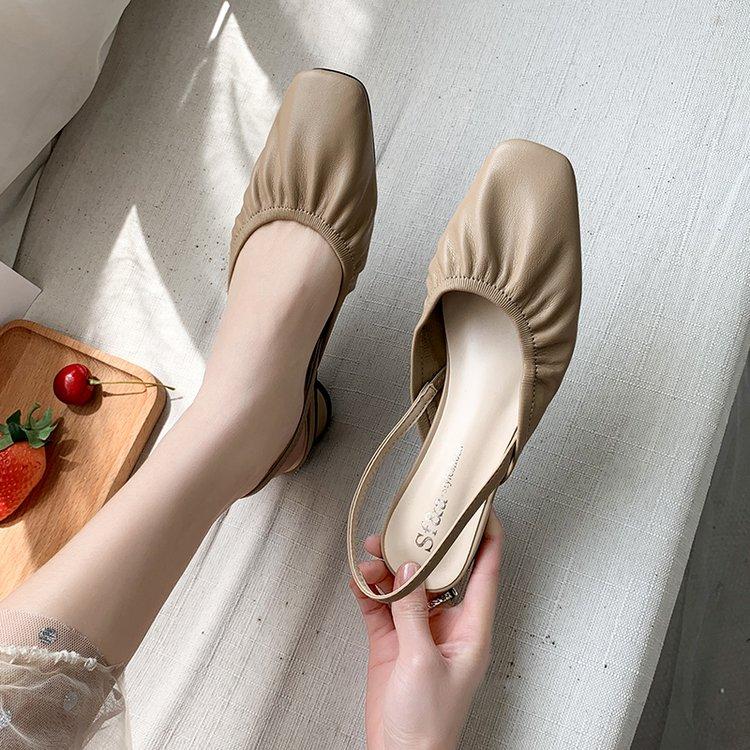Giày Cao Gót Đế Dày Mềm Mại Thoải Mái Hợp Thời Trang