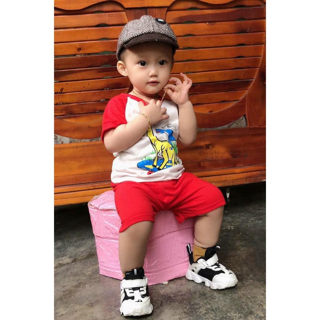 - COMBO 5 BỘ THUN CHO BÉ TRAI-QUẦN ÁO TRẺ EM-ĐỒ BỘ EM BÉ-ĐỒ BỘ CHO BÉ-MINH TUYẾT FASHION