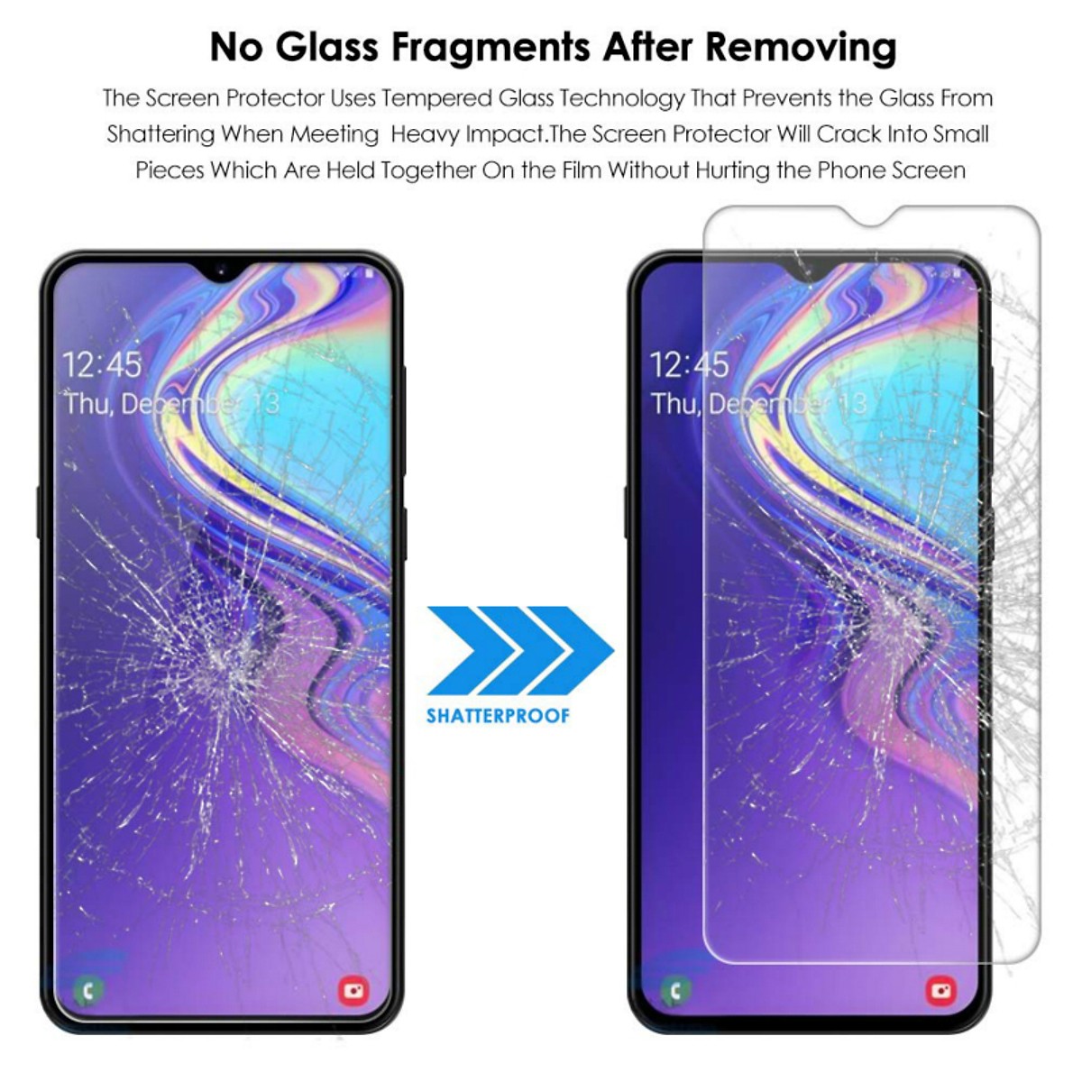 Miếng dán kính cường lực cho Samsung Galaxy A70