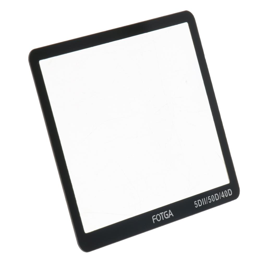 LCD Screen Protector Compatible with 40D / 50D / 5D MarkII Camera