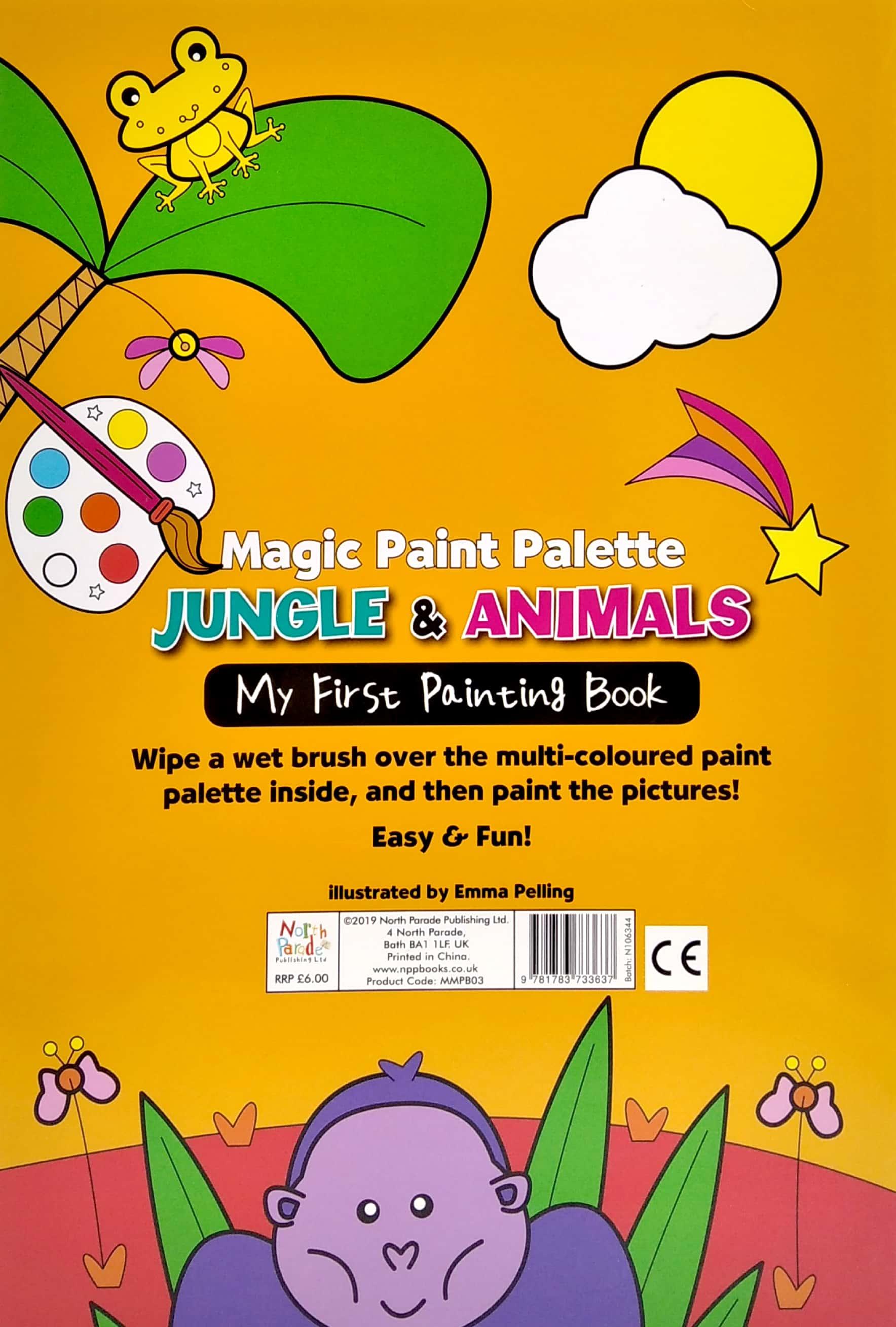 Magic Paint Palette - Jungle &amp; Animals