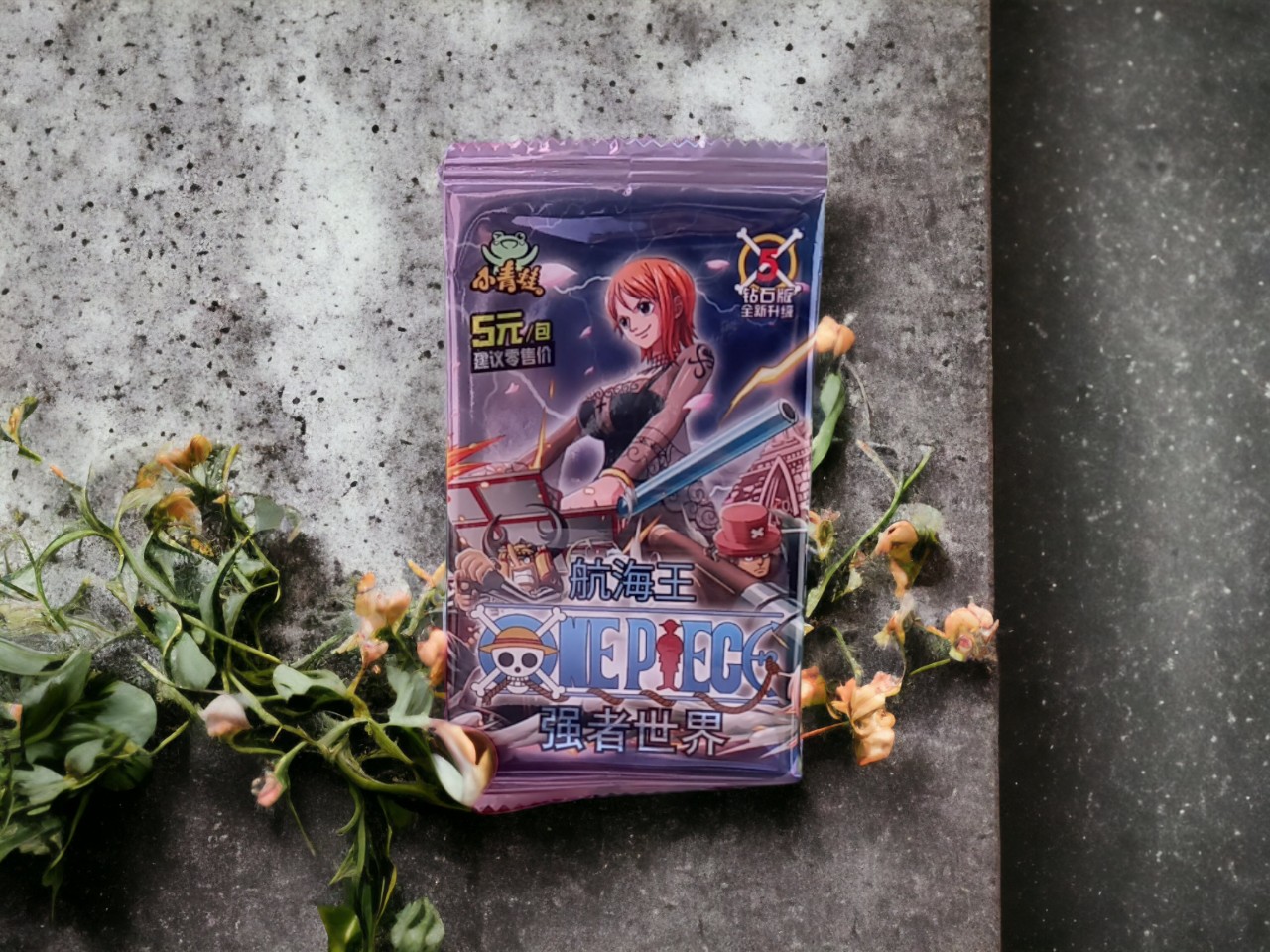 Hộp Thẻ Bài Anime One Piece ảnh thẻ nhân phẩm ngẫu nhiên chibi xinh xắn giá rẻ