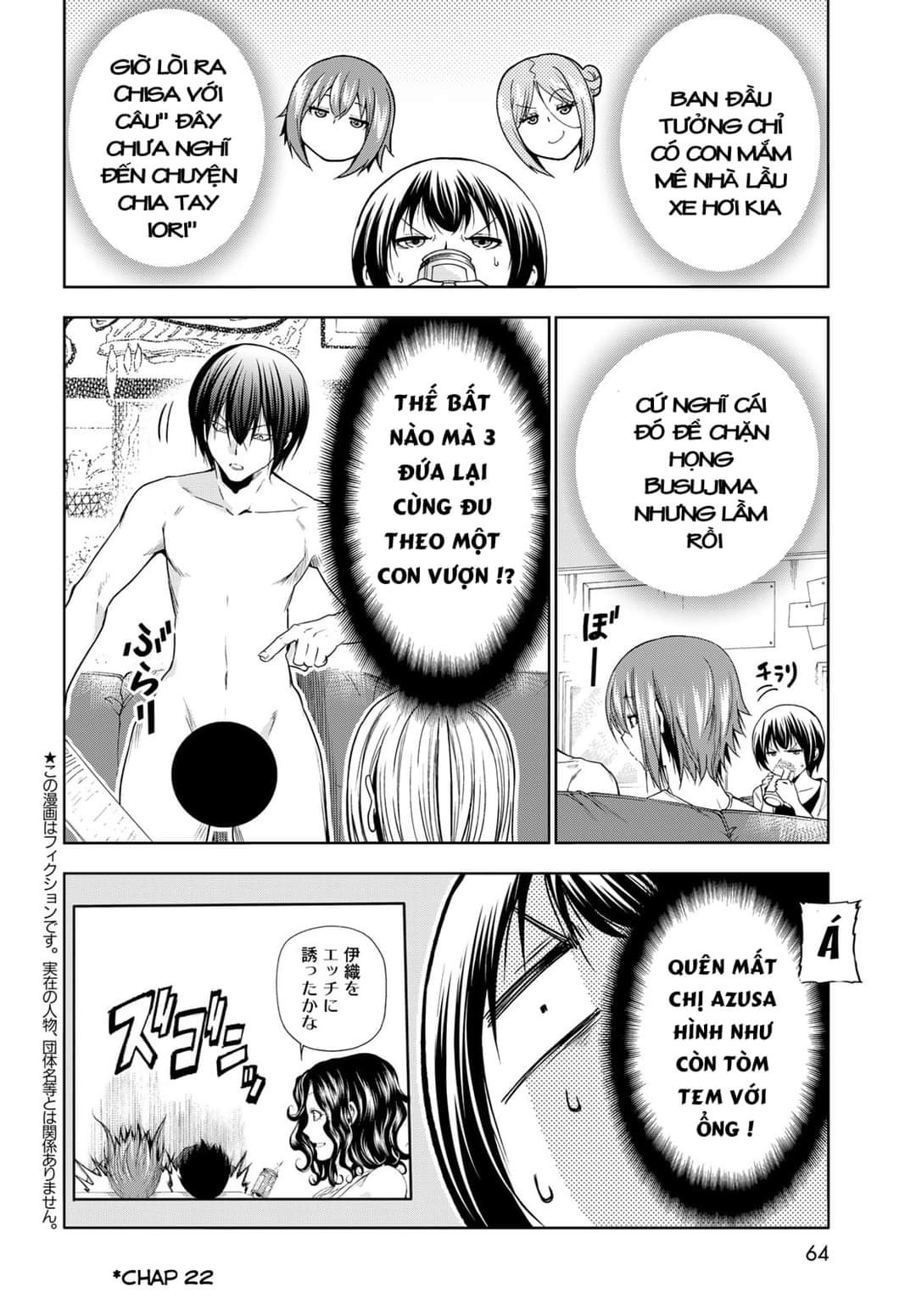 cô gái thích lặn - grand blue chapter 80 2