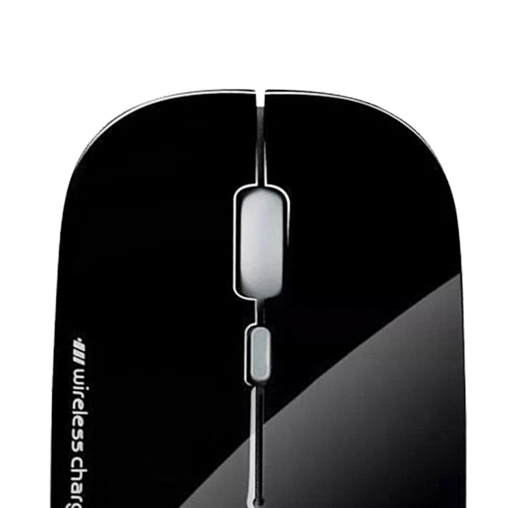 2.4 GHz Rechargeable Battery Wireless Mouse Silent Button Ultra-thin Optical USB Mice