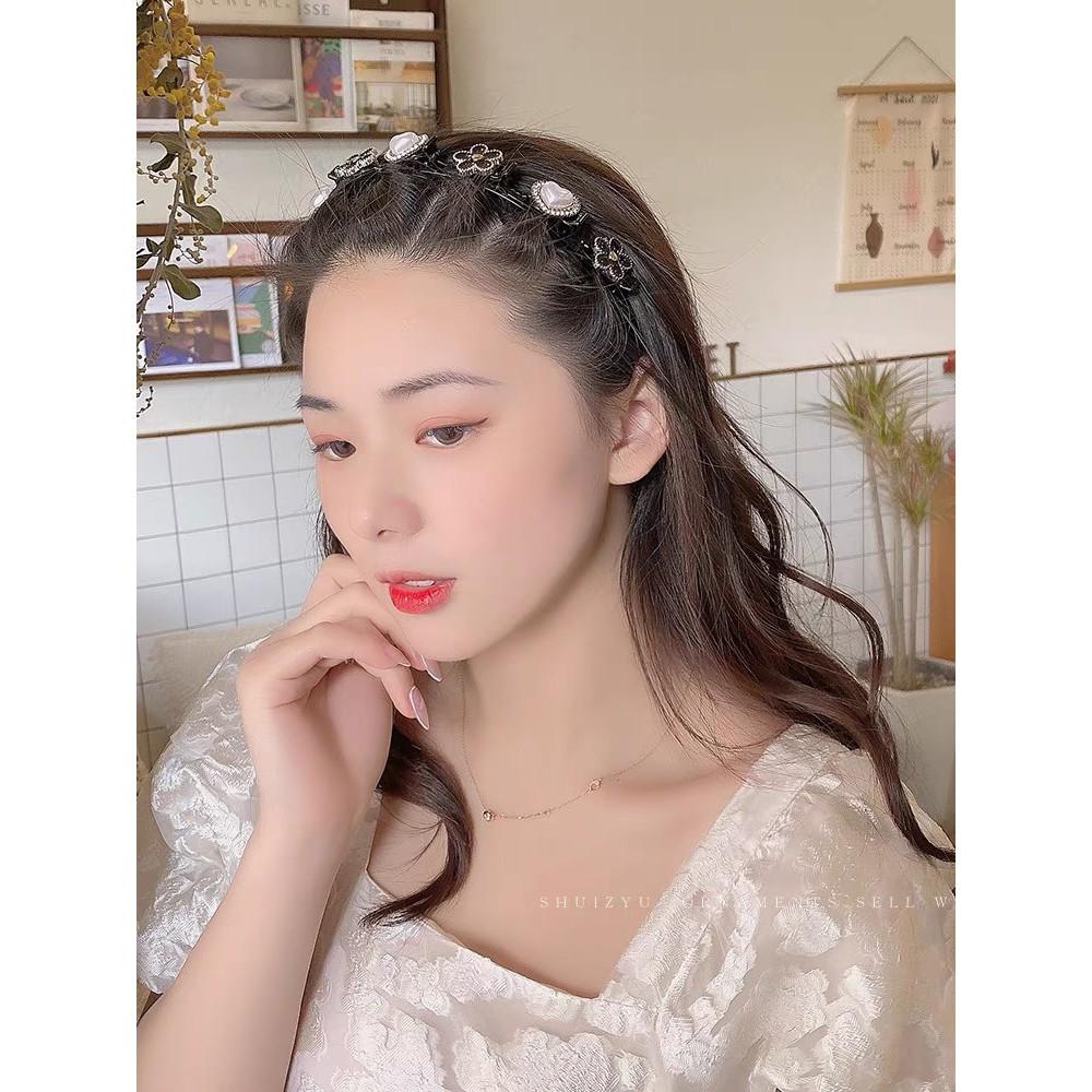 Bờm Tóc Có Kẹp Giữ Tóc Tạo Độ Phồng Siêu Xinh