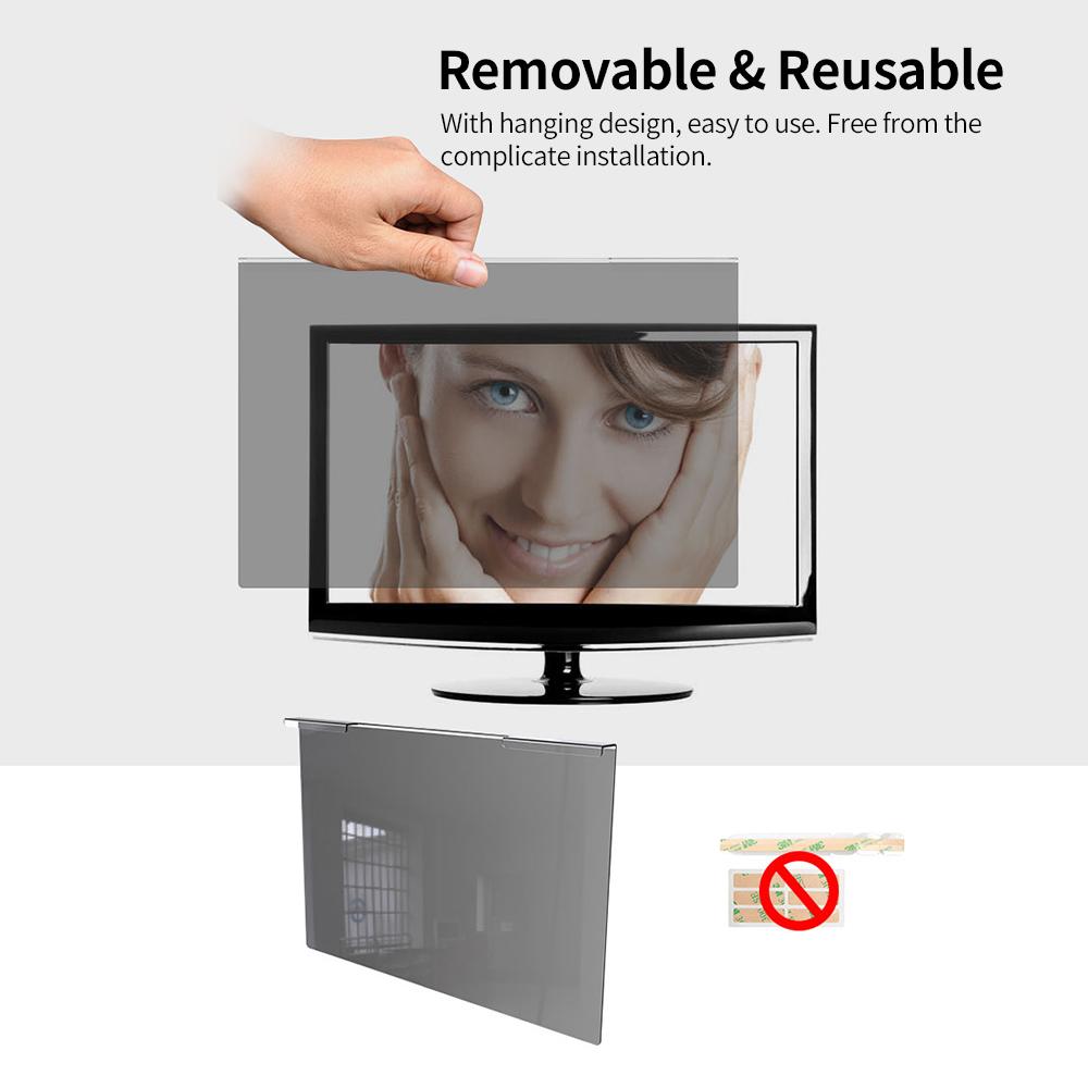Bộ Lọc Màn Hình Chống Tia Uv Phim Bảo Vệ Mắt Độ Truyền Cao Widescreen Monitor Hanging Privacy Screen