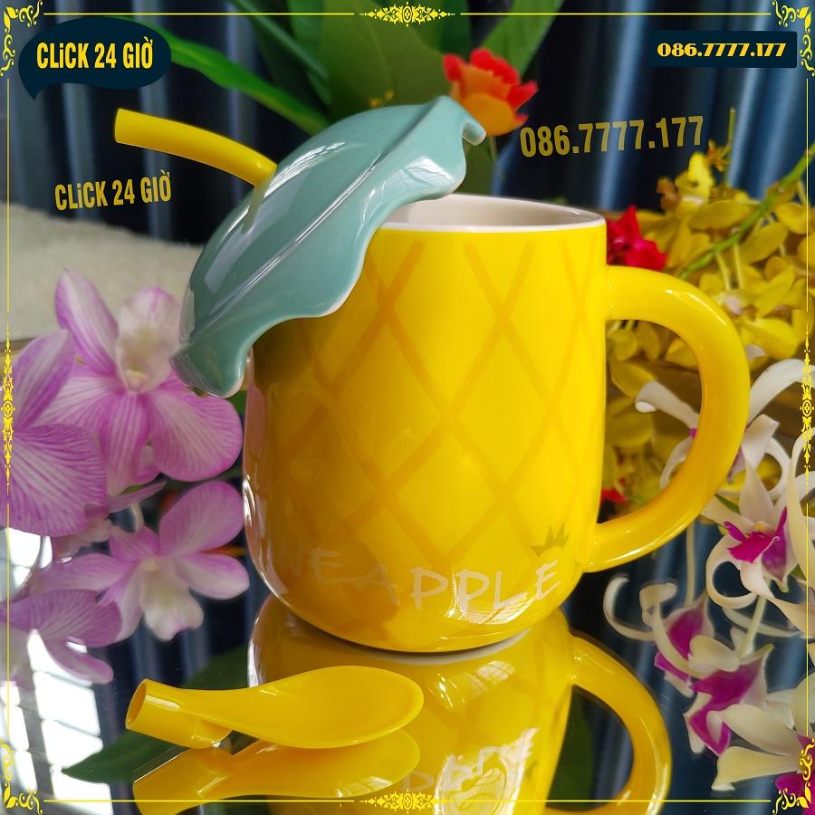 Cốc Sứ Hình Trái Cây Siêu Đáng Yêu