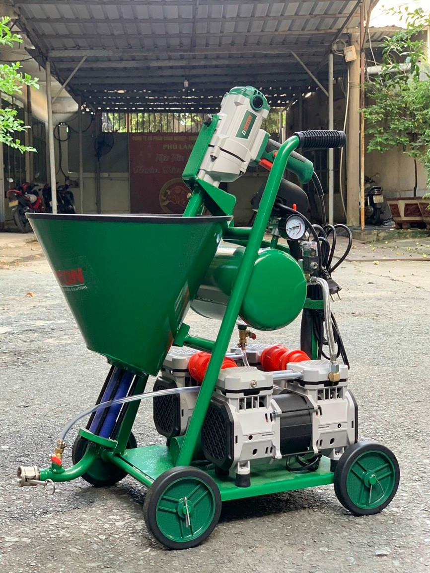MÁY TRỘN SƠN PHUN SƠN CÔNG NGHIỆP BÌNH 10L SỬ DỤNG KHÍ NÉN DEKTON DK-WM239-16 - HÀNG CHÍNH HÃNG