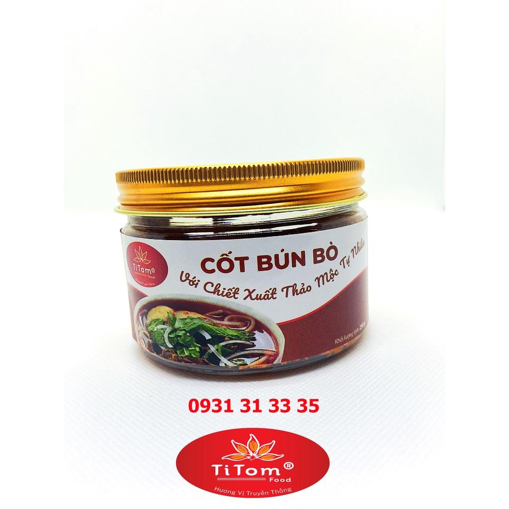 Gia vị nấu bún bò - Gia vị bún bò - Gia vị bún bò nêm sẵn - Cốt bún bò TITOM 250g