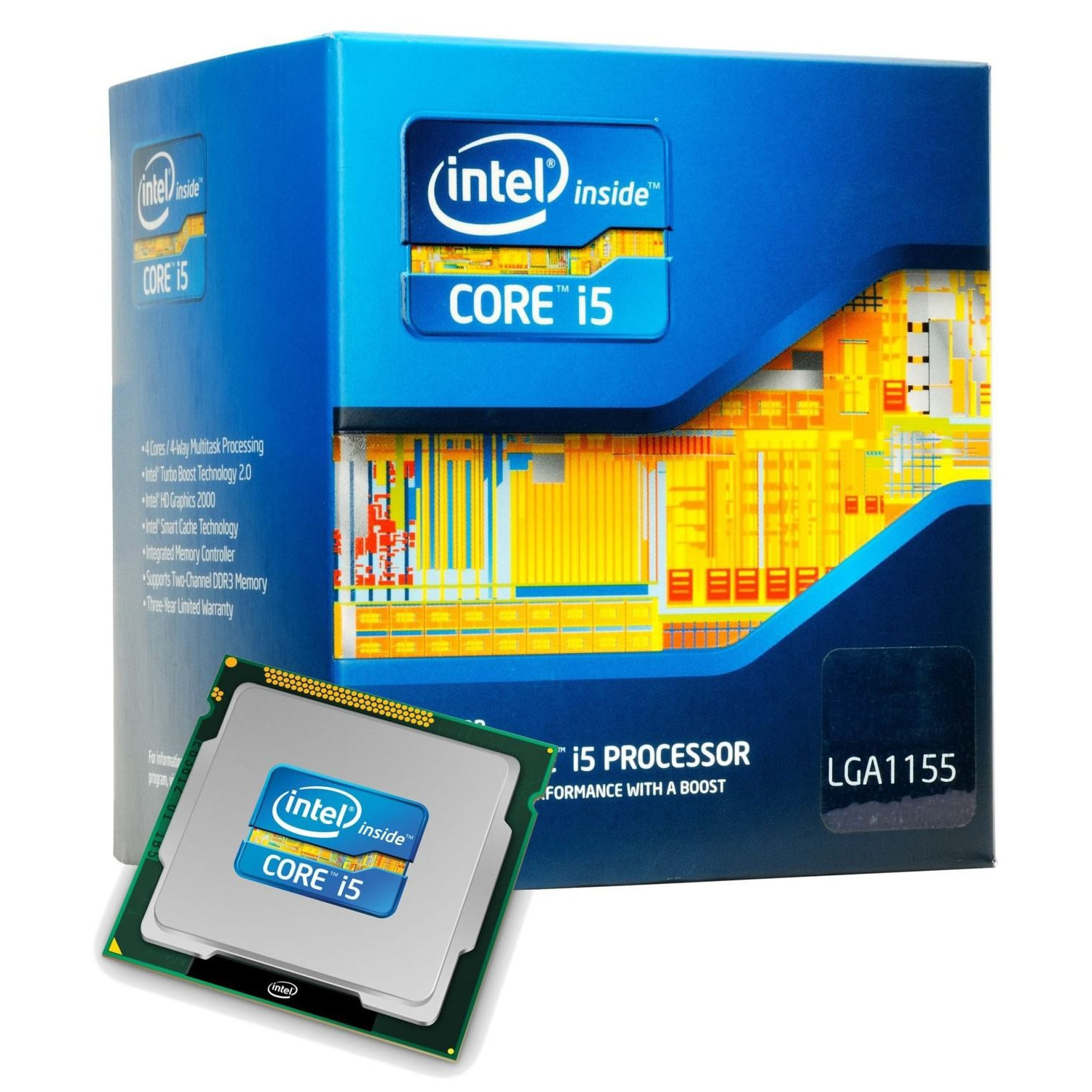 Bộ vi xử lý CPU INTEL Core I5 3470 3.2Ghz - Hàng nhập khẩu