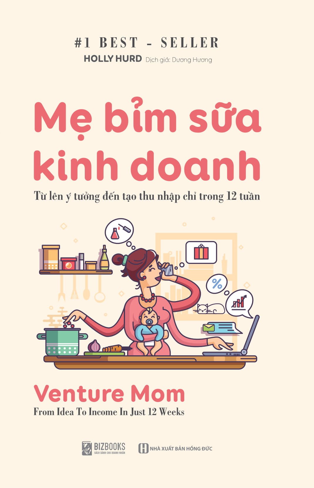 bộ sách Phụ nữ thông minh sống trong giàu có - Mẹ bỉm sữa kinh doanh