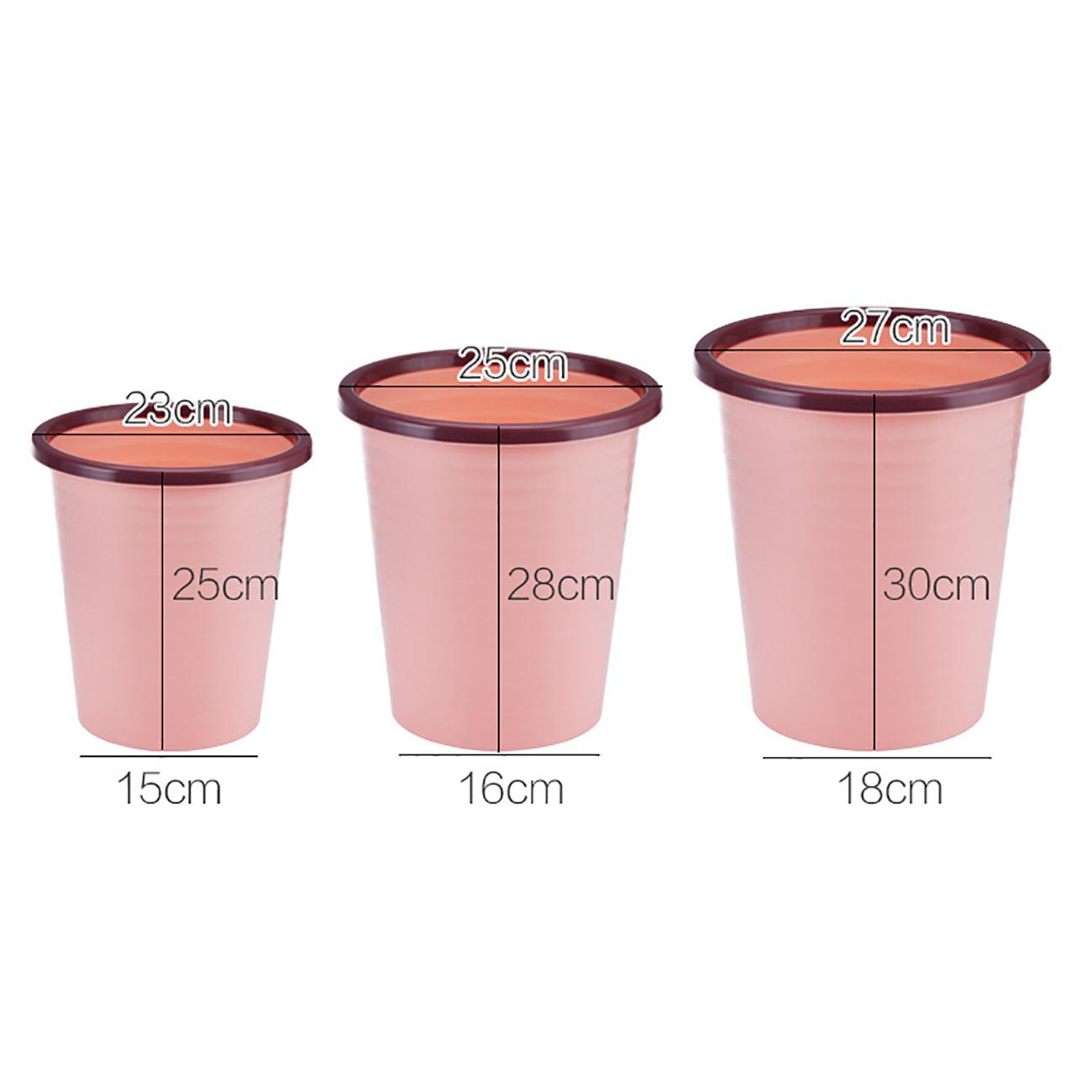Thùng Rác Nhựa Cỡ Lớn Thiết Kế Đơn Giản Sáng Tạo