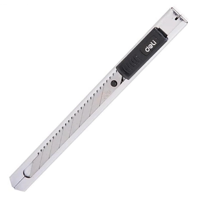 Dao trổ 30 độ inox Deli 2034